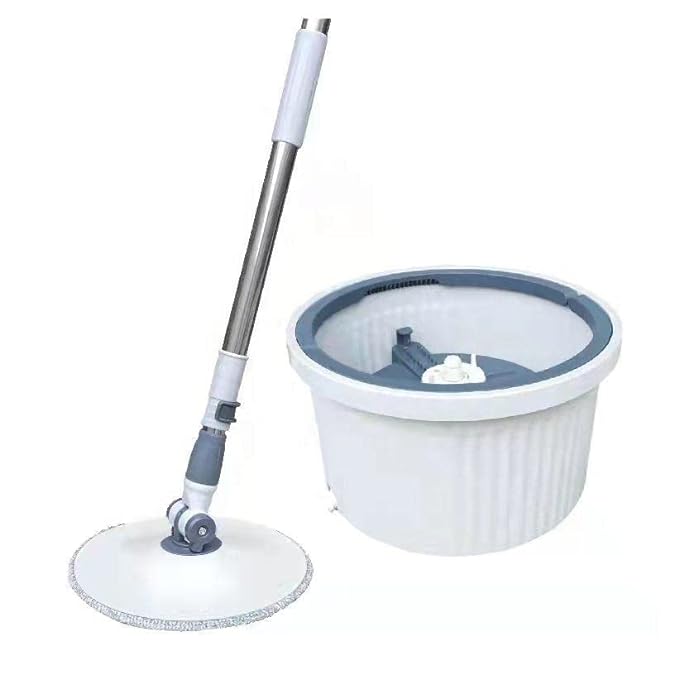 Spin Mop with Bucket – 2-in-1 Vacuum & Mopping Power
