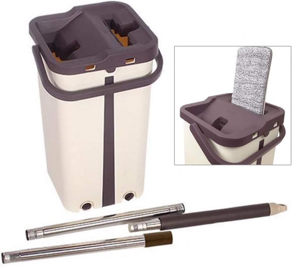 Dual-Chamber 360° Magic Mop – Deep Cleaning Made Easy! 🧼✨
