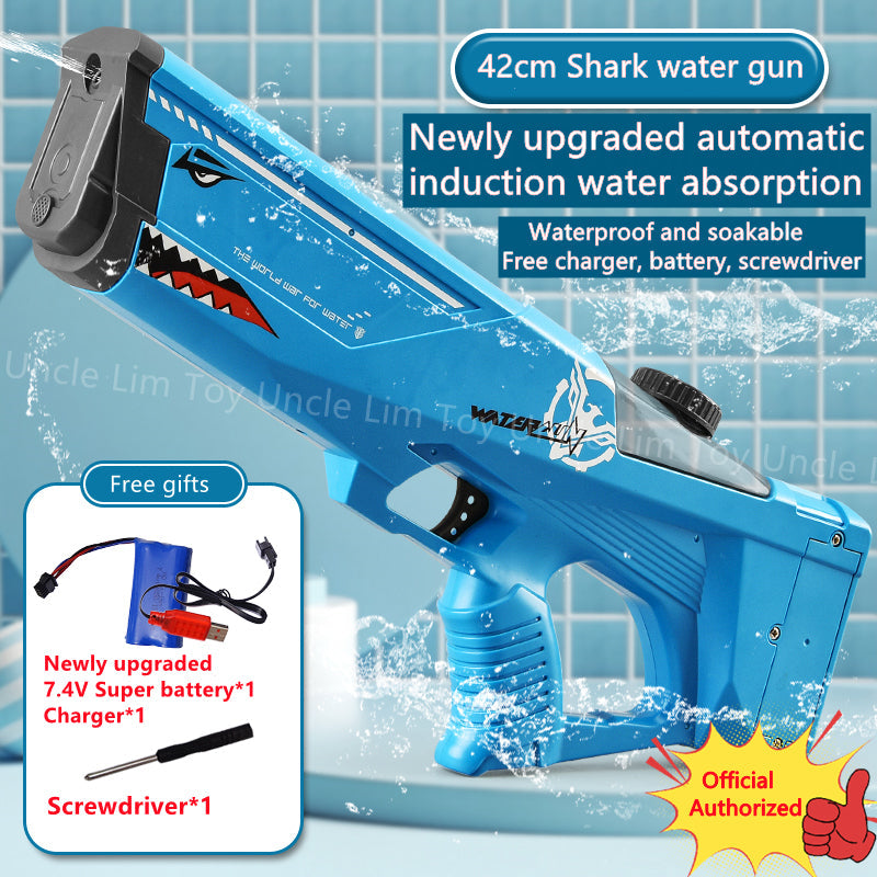 Electric Water Gun | High-Speed Firing & Long-Range Fun!