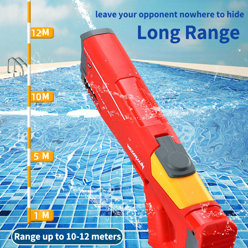 Electric Water Gun | High-Speed Firing & Long-Range Fun!