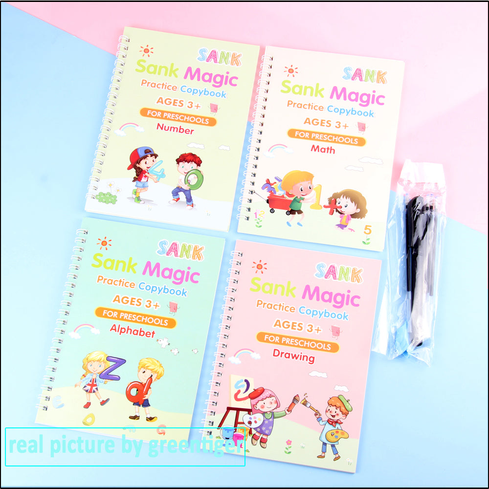 Magic Practice Book | Master Beautiful Handwriting!