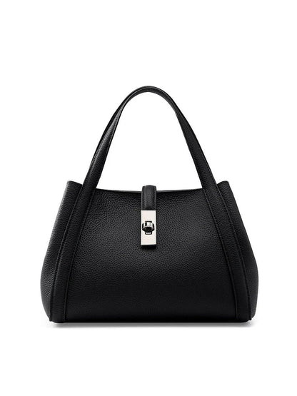 Urban Luxe Bucket Leather Handbag – Stylish & Spacious 👜✨