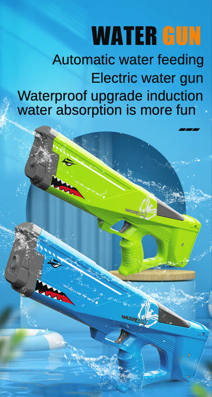 Electric Water Gun | High-Speed Firing & Long-Range Fun!