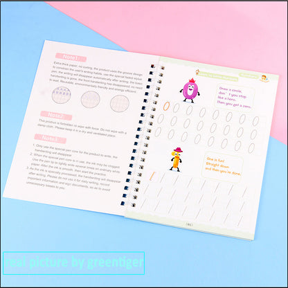 Magic Practice Book | Master Beautiful Handwriting!